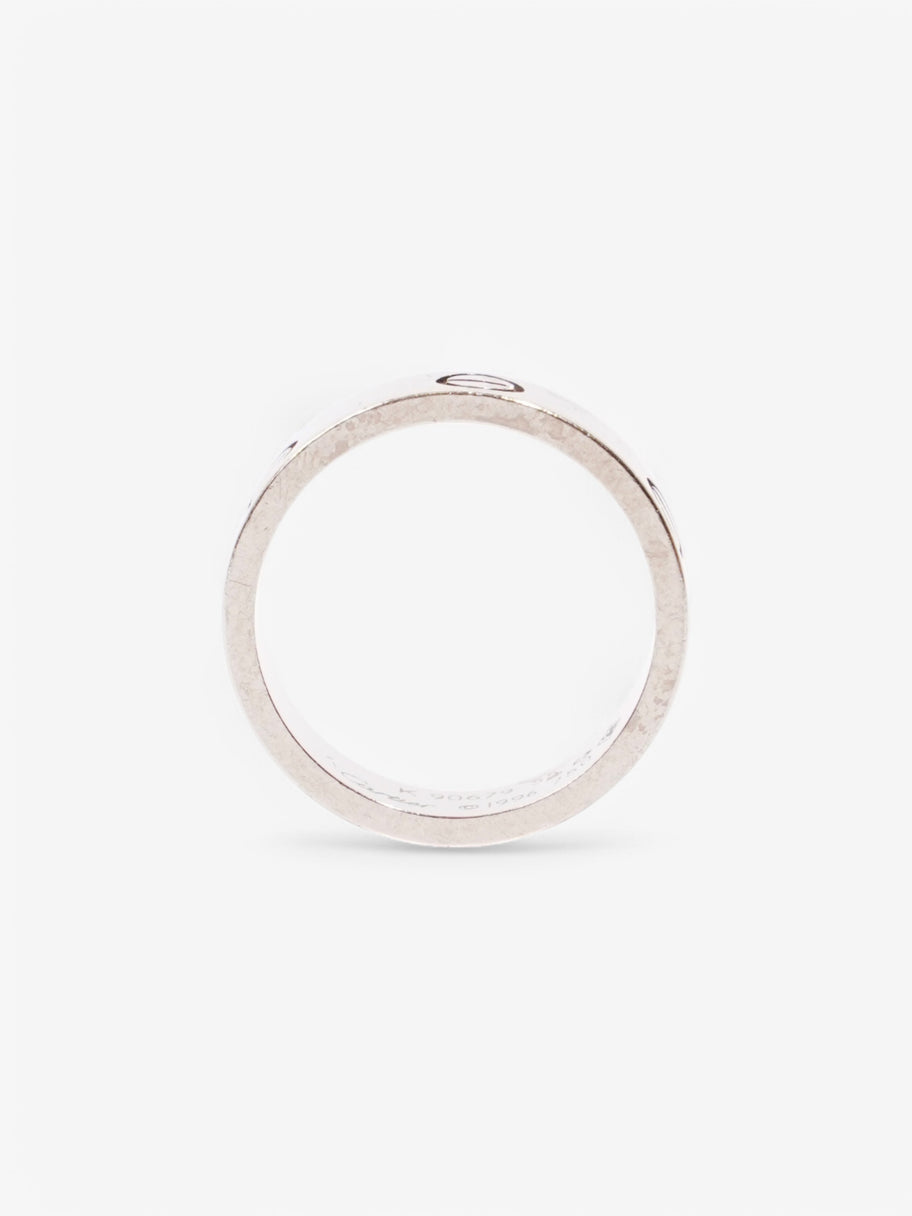 Cartier Love Ring Silver White Gold 55 Image 3