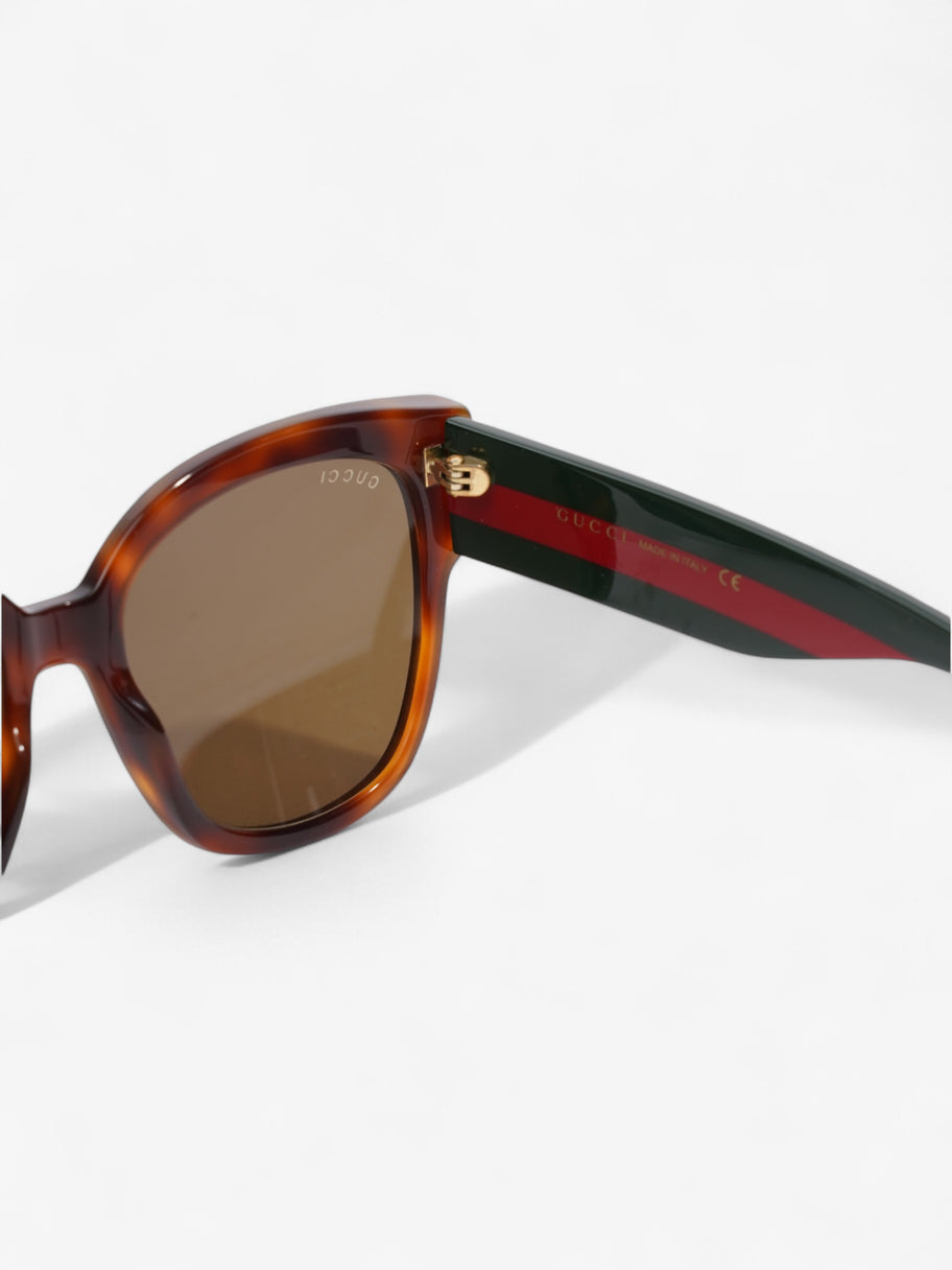 Gucci Gucci Sunglasses Brown / Green / Red Plastic One size Image 6