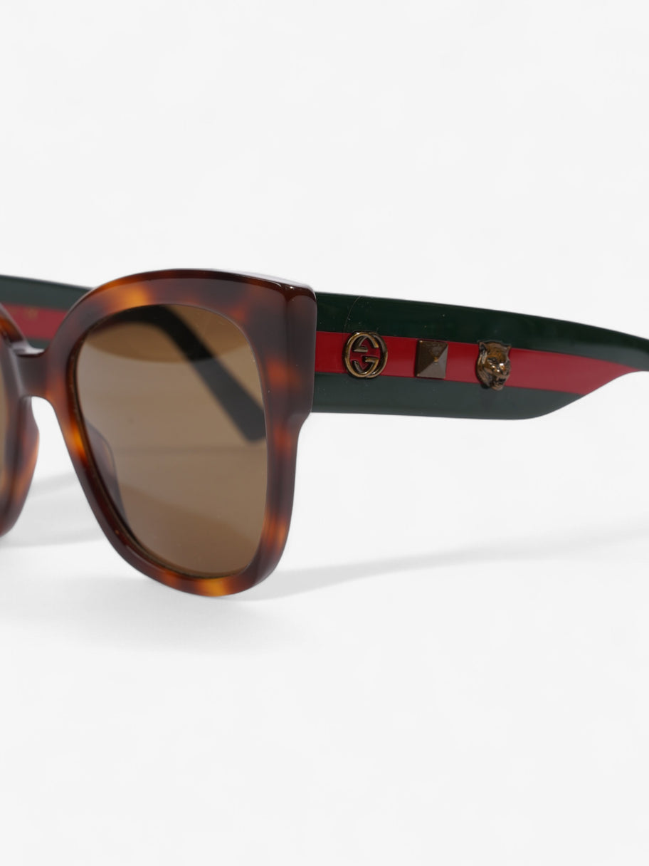 Gucci Gucci Sunglasses Brown / Green / Red Plastic One size Image 7