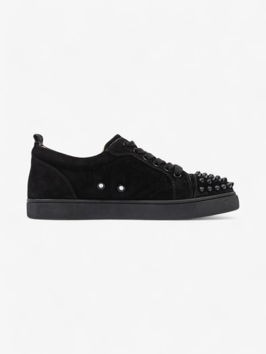 Christian Louboutin Louis Junior Spike Black Velvet EU 37.5 UK 4.5 Image 4