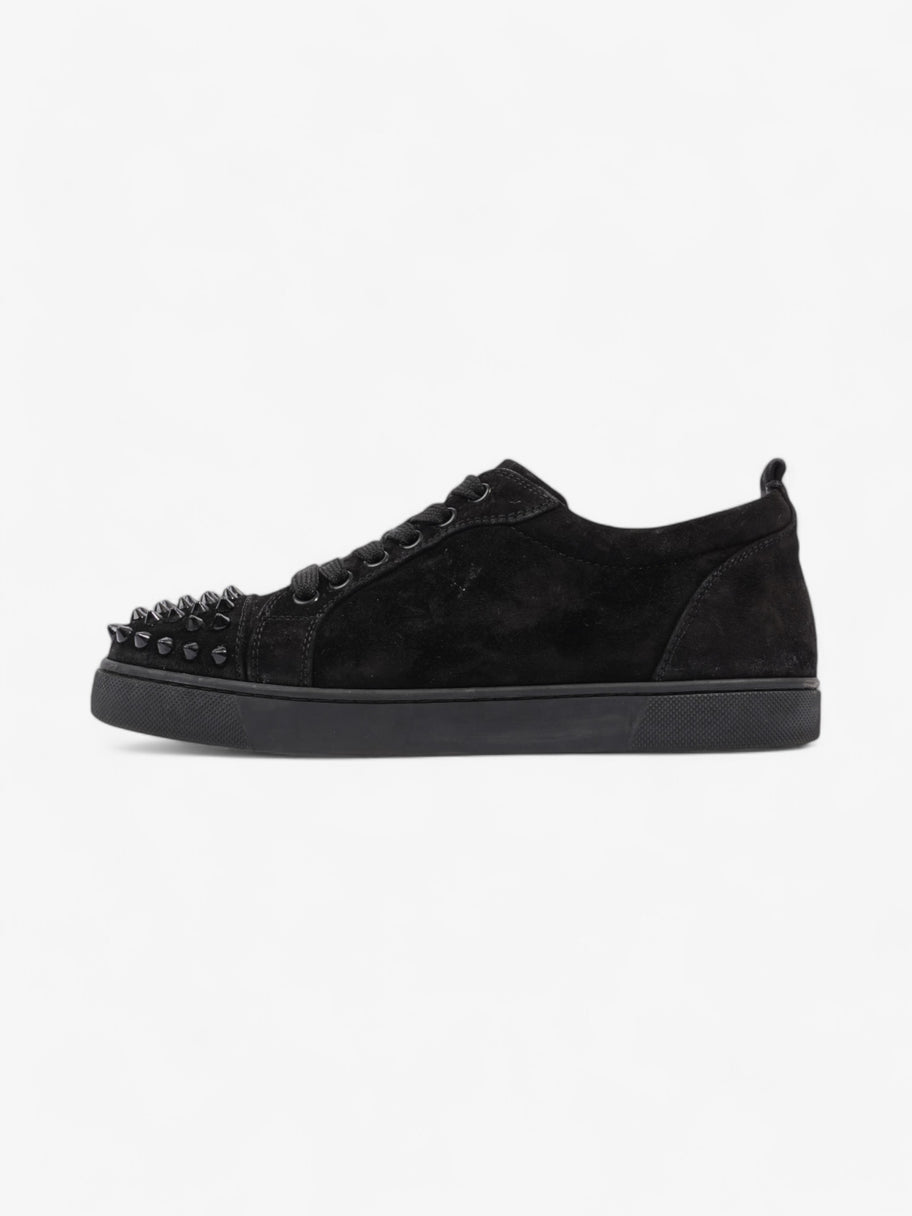 Christian Louboutin Louis Junior Spike Black Velvet EU 37.5 UK 4.5 Image 5
