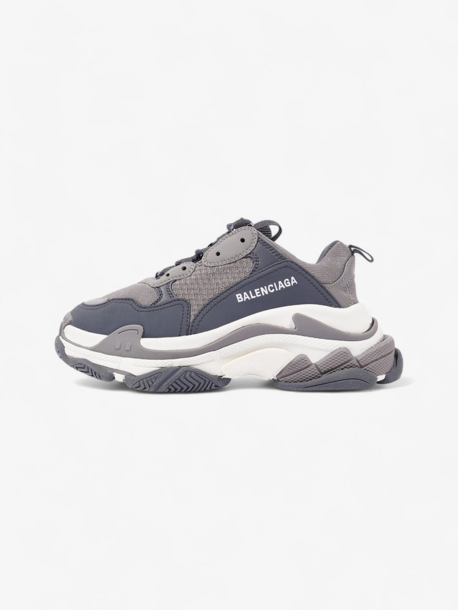 Balenciaga Triple S Dark Grey / Grey / White Mesh EU 38 UK 5 Image 5