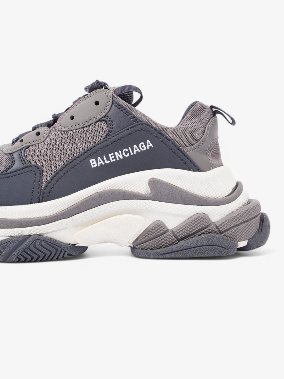 Balenciaga Triple S Dark Grey / Grey / White Mesh EU 38 UK 5 Image 9