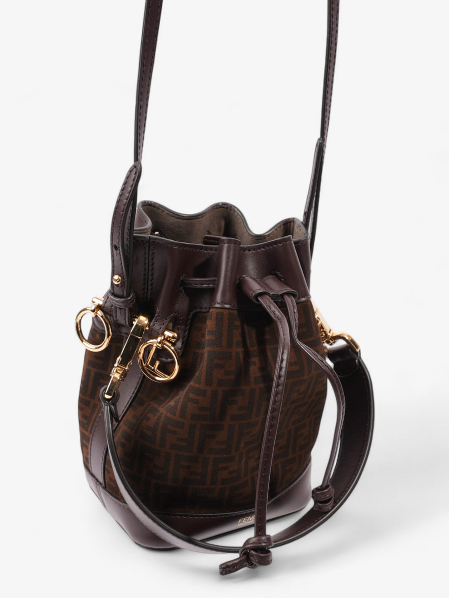 Fendi Mon Tresor Brown / Tobacco Calfskin Leather Mini Image 7