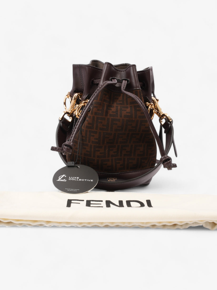 Fendi Mon Tresor Brown / Tobacco Calfskin Leather Mini Image 9