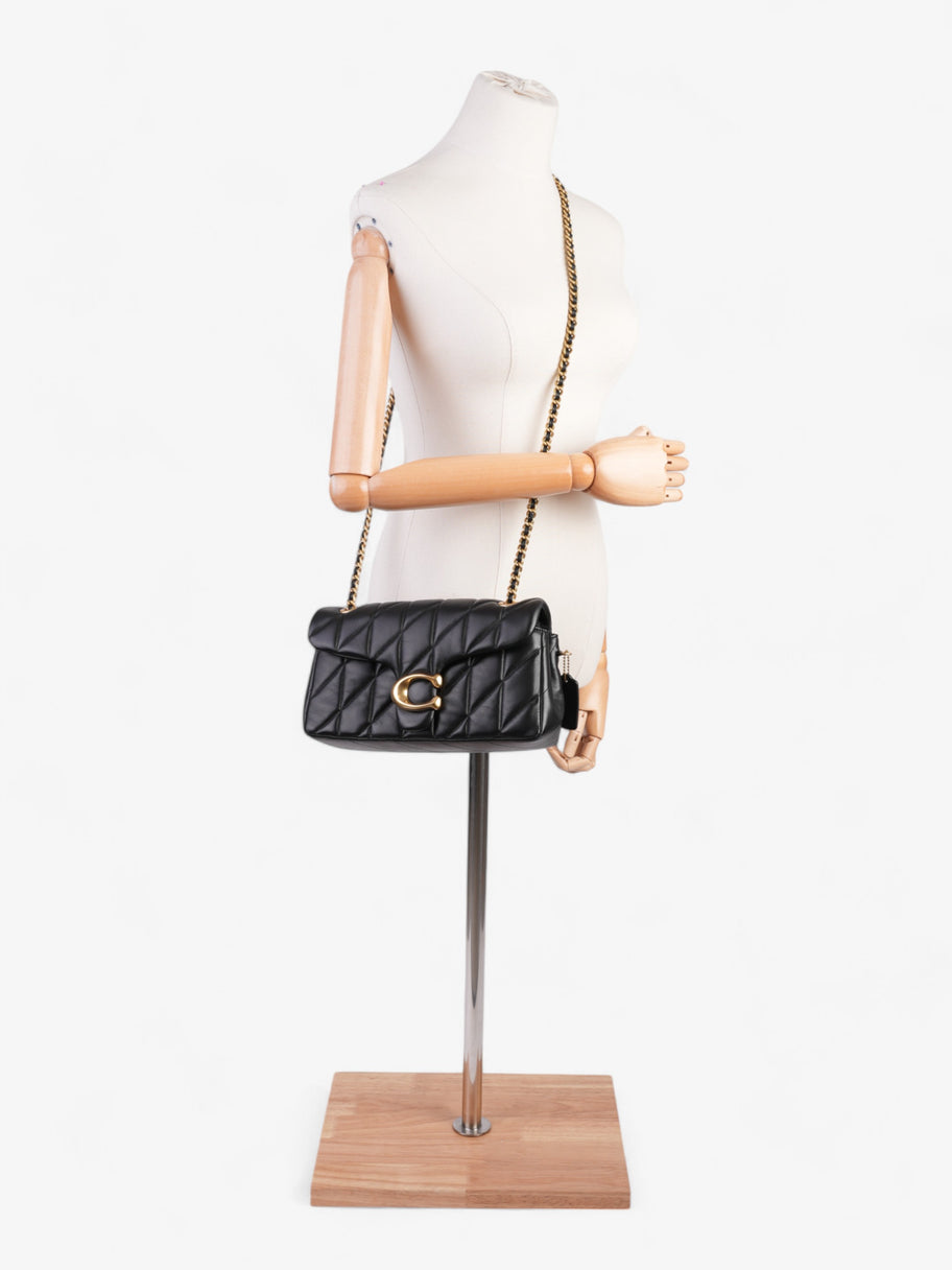 Coach Quilted Tabby Black Leather 26 Image 2