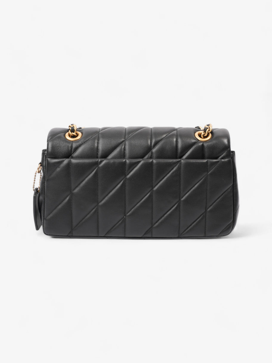 Coach Quilted Tabby Black Leather 26 Image 4