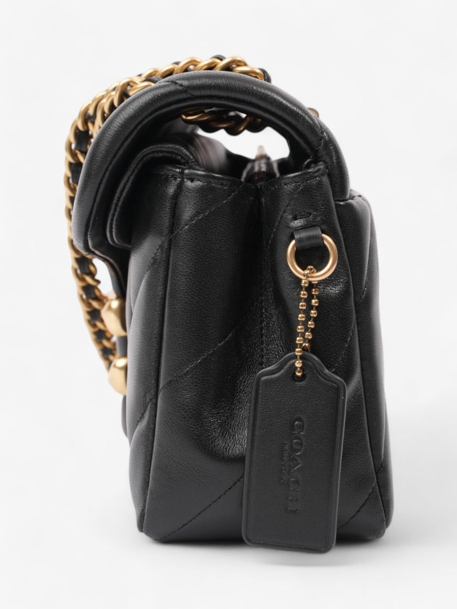 Coach Quilted Tabby Black Leather 26 Image 5