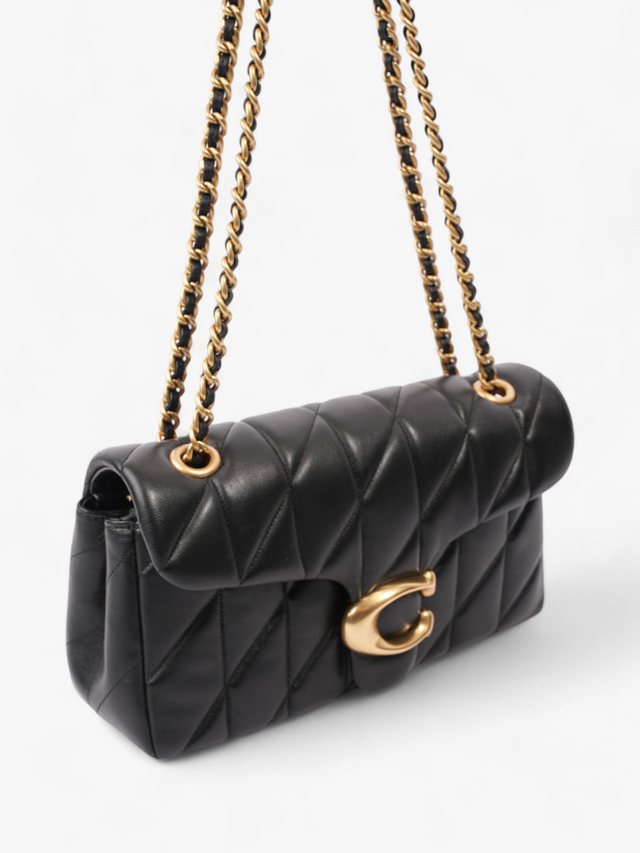 Coach Quilted Tabby Black Leather 26 Image 7