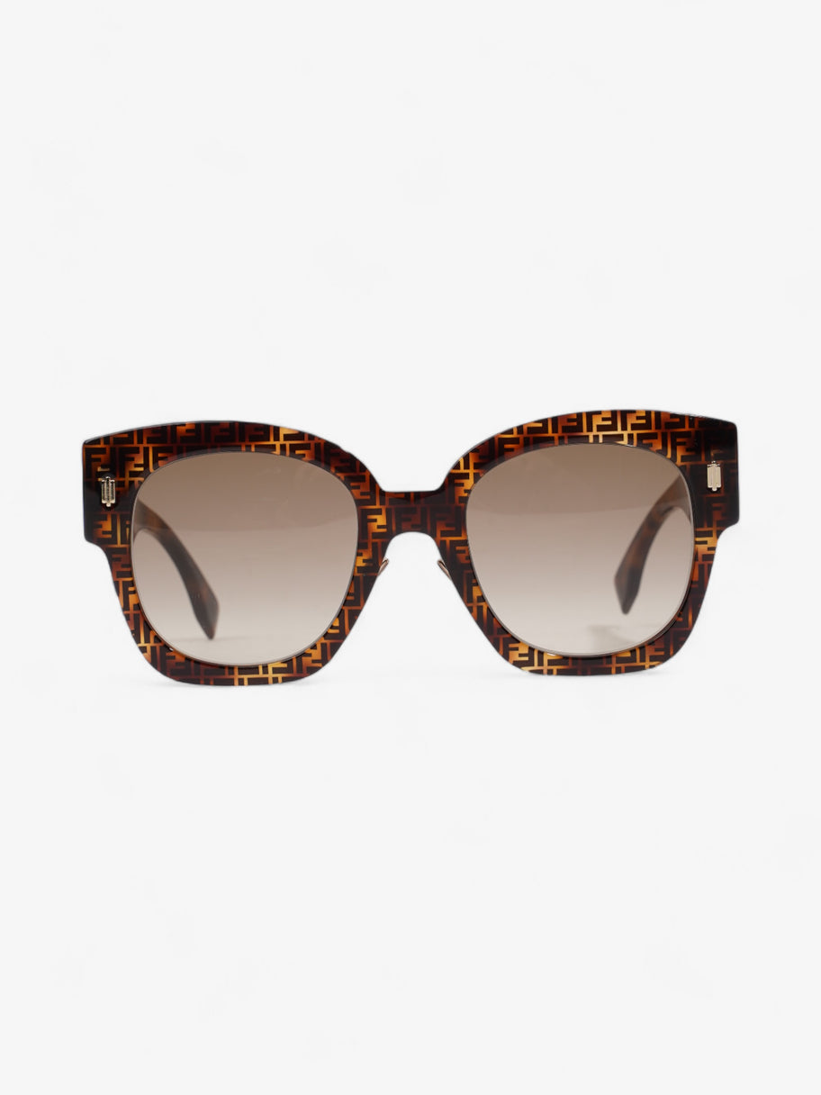 Fendi Roma Square Sunglasses Tortoise  Acetate 150mm Image 1