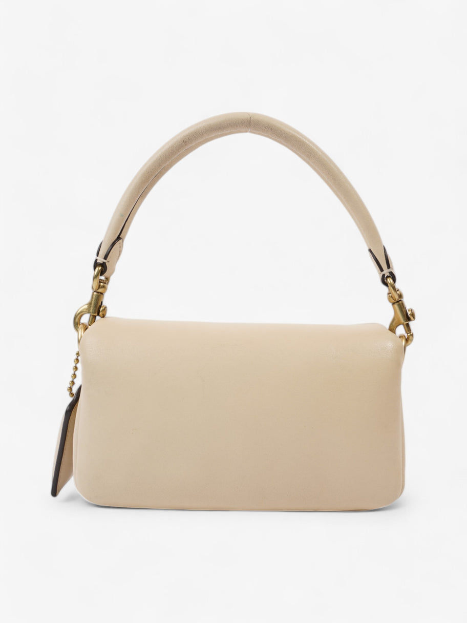 Coach Pillow Tabby Beige Nappa Leather 18 Image 4