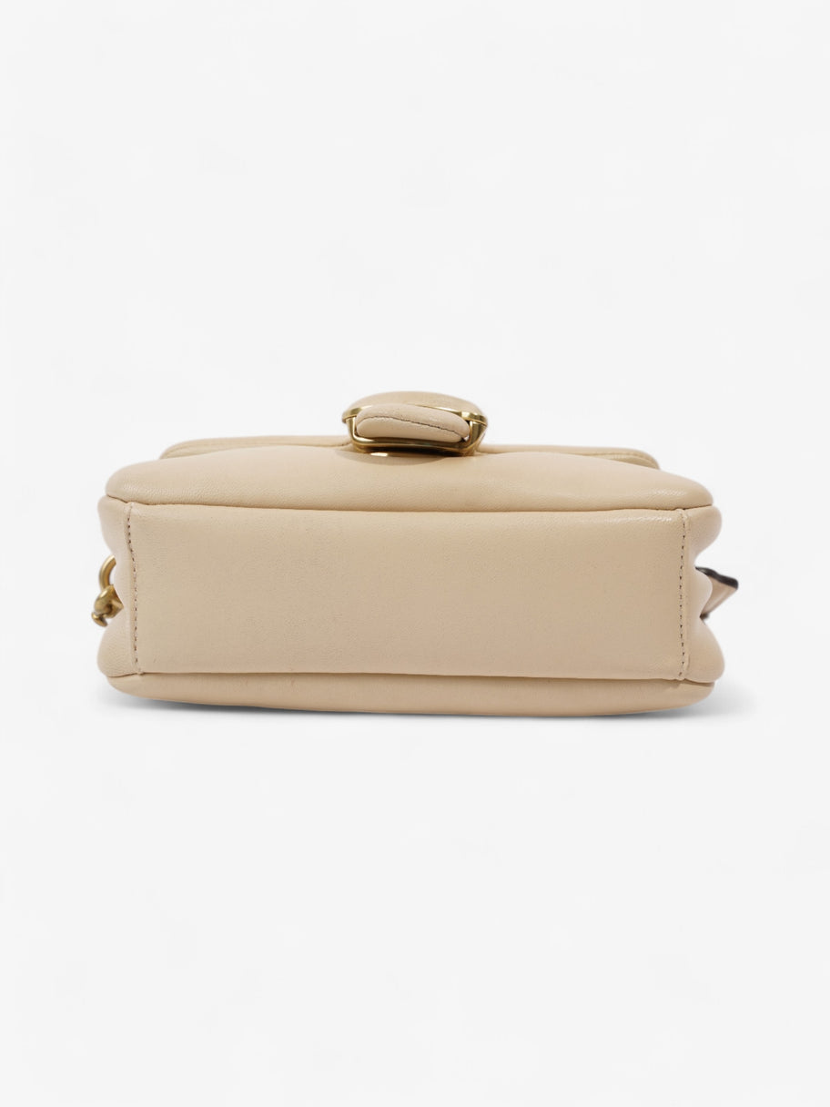 Coach Pillow Tabby Beige Nappa Leather 18 Image 6