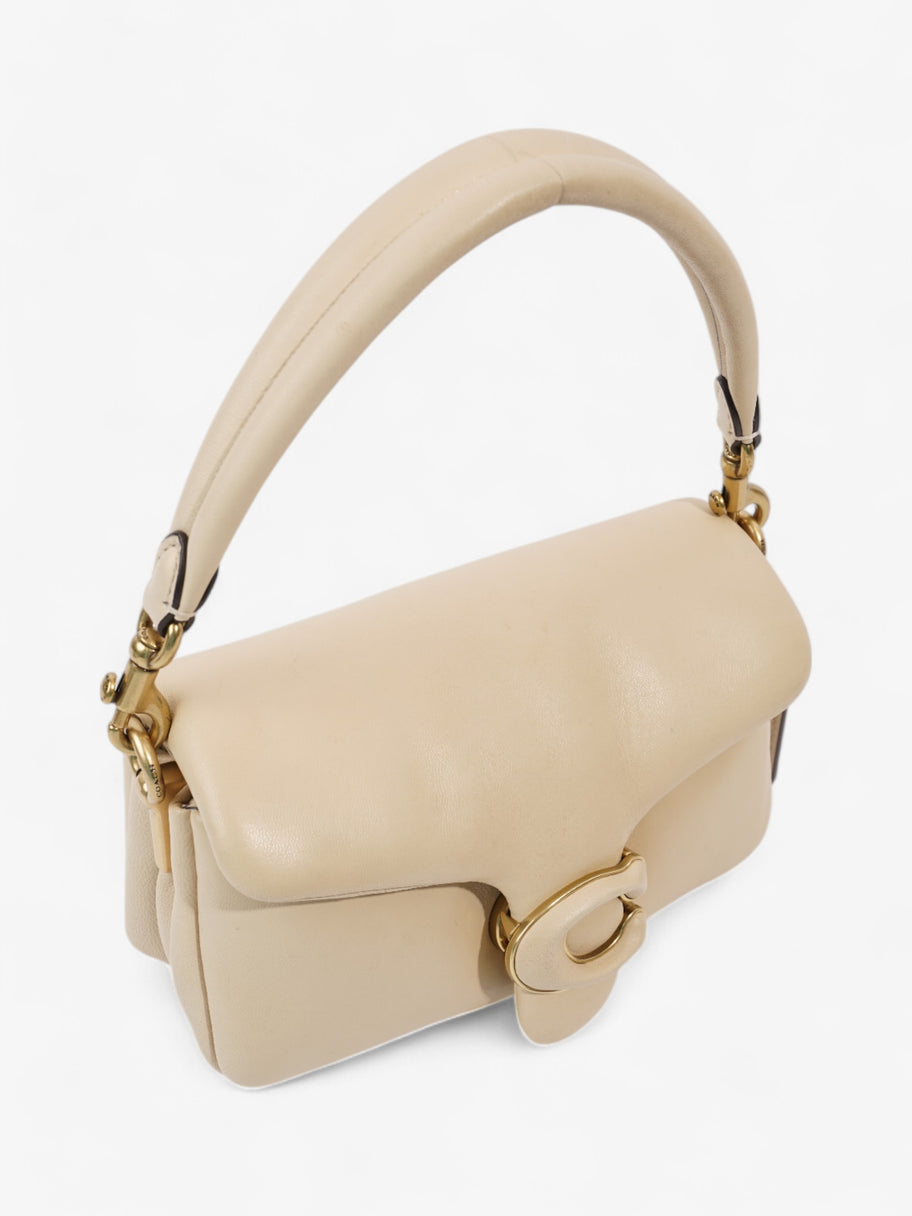 Coach Pillow Tabby Beige Nappa Leather 18 Image 7