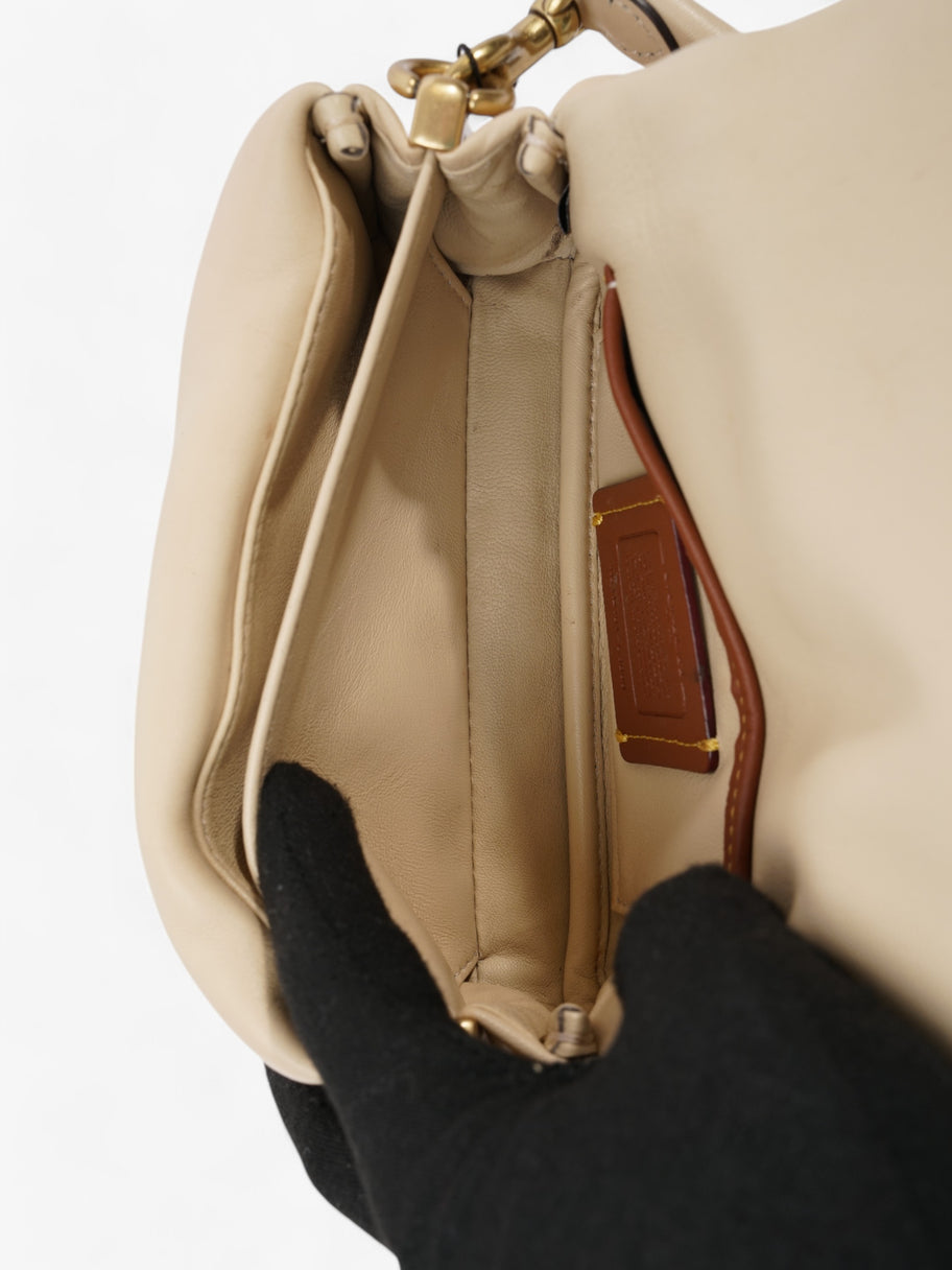 Coach Pillow Tabby Beige Nappa Leather 18 Image 10