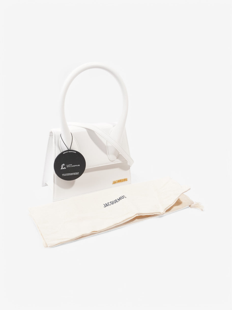Jacquemus Le Chiquito White Leather Grande Image 10