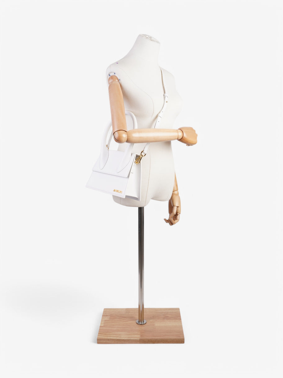 Jacquemus Le Chiquito White Leather Grande Image 2