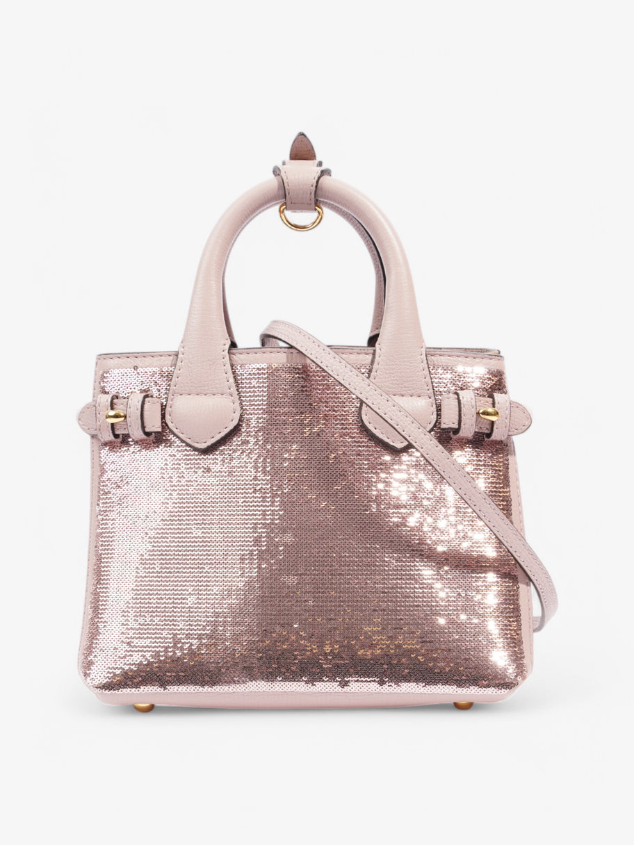 Burberry Banner Pink / Check Sequin Mini Image 1