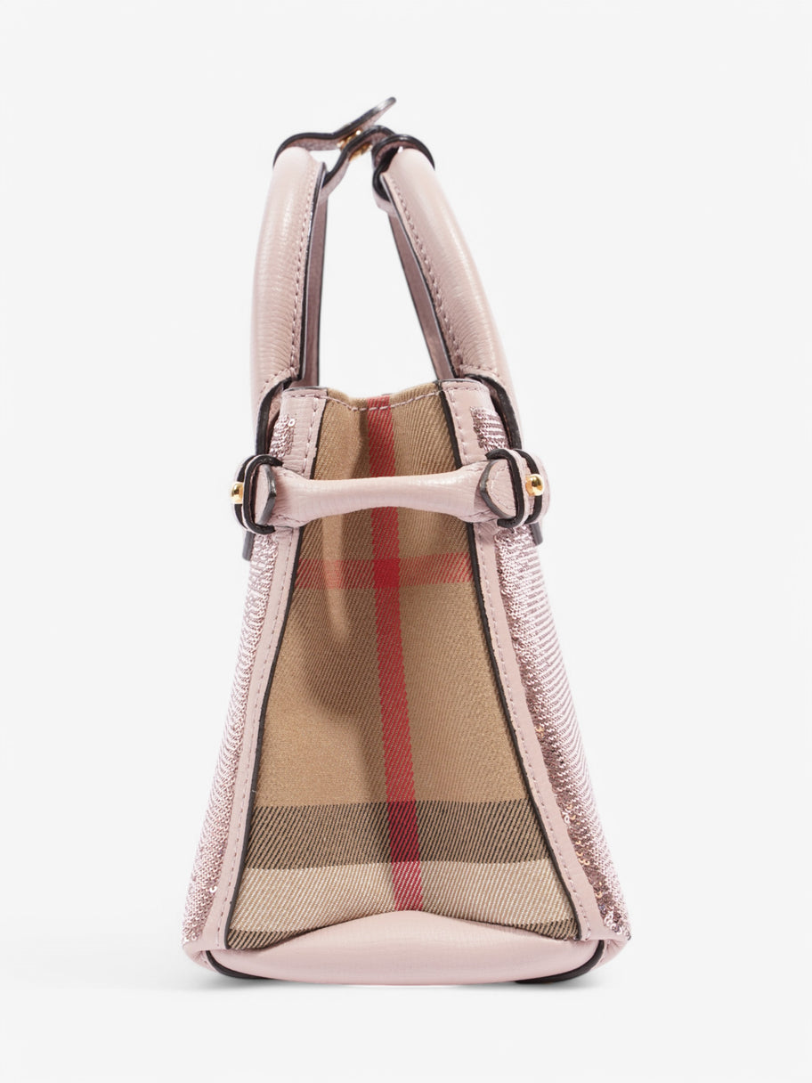 Burberry Banner Pink / Check Sequin Mini Image 5