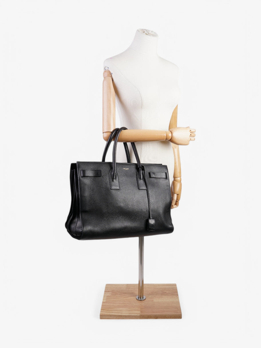 Saint Laurent Sac De Jour Black Leather Image 2