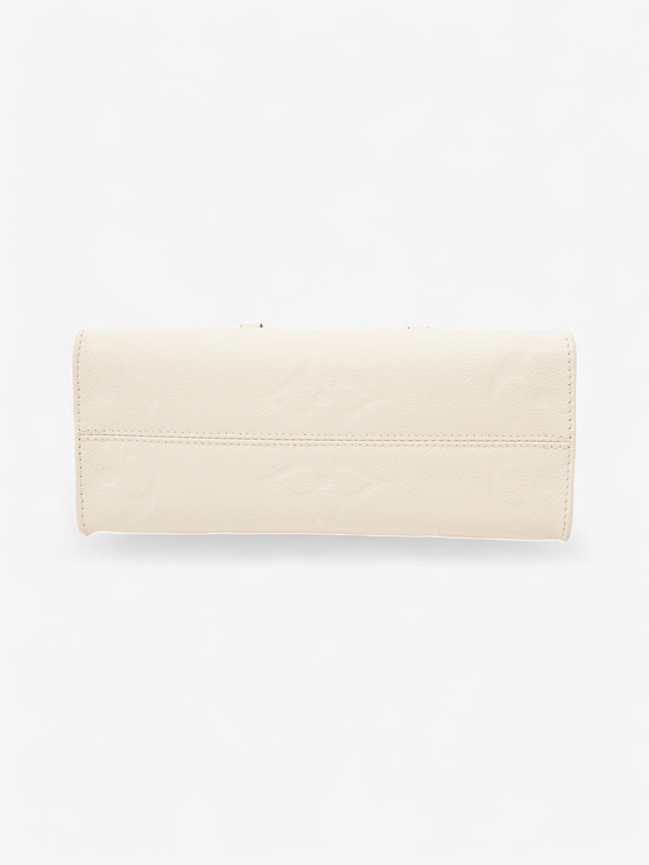 Louis Vuitton On the Go Creme Empreinte Leather PM Image 6