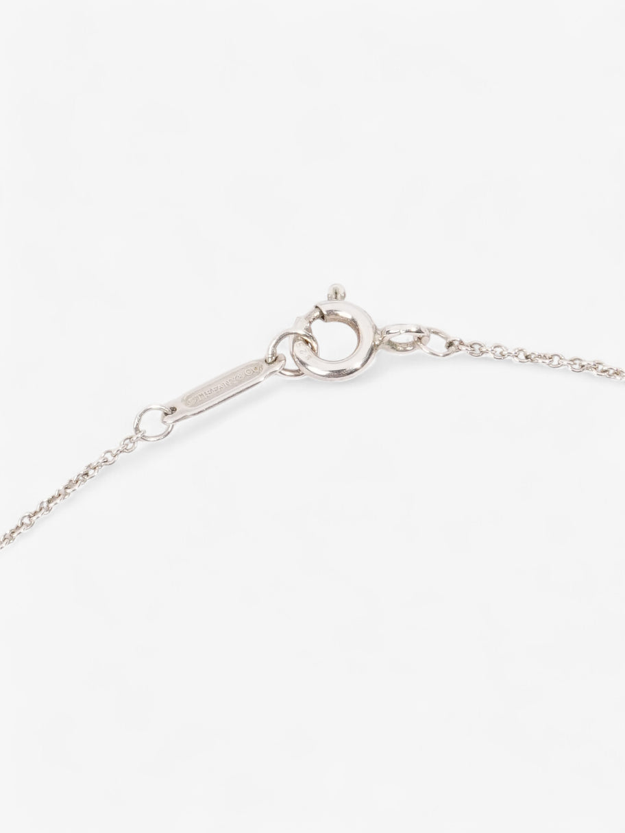 Tiffany and Co T&Co Drop Pendant Necklace Silver Silver Sterling Image 3