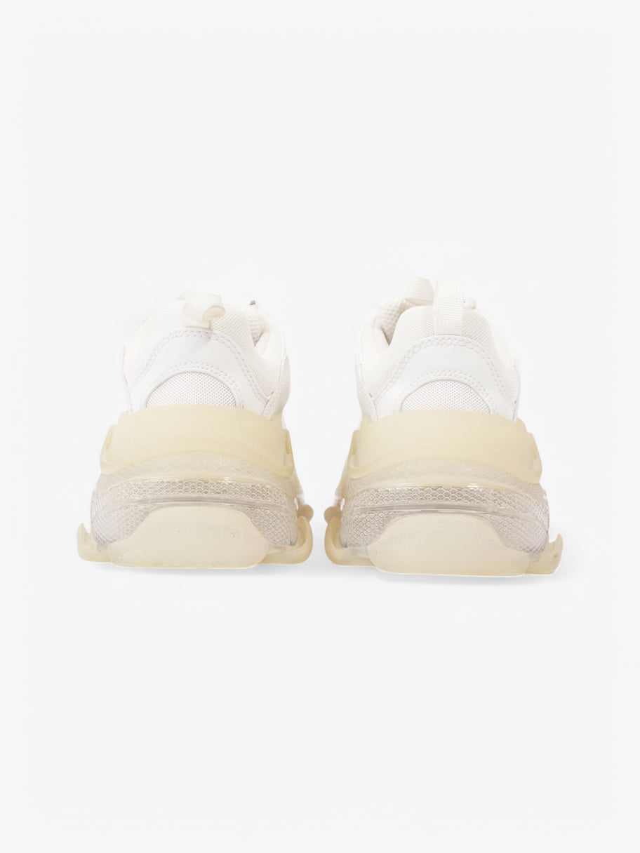 Balenciaga Triple S Clear Sole White  / Black Mesh EU 37 UK 4 Image 6