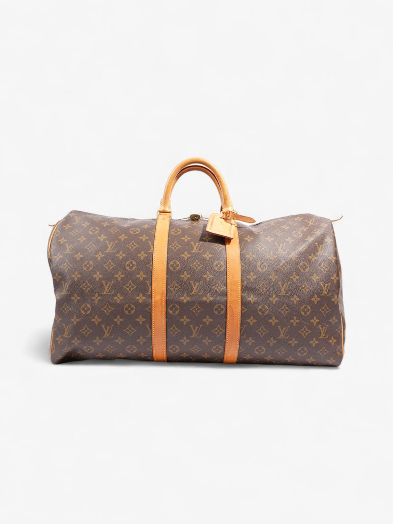  Louis Vuitton Keepall  Monogram Coated Canvas 55