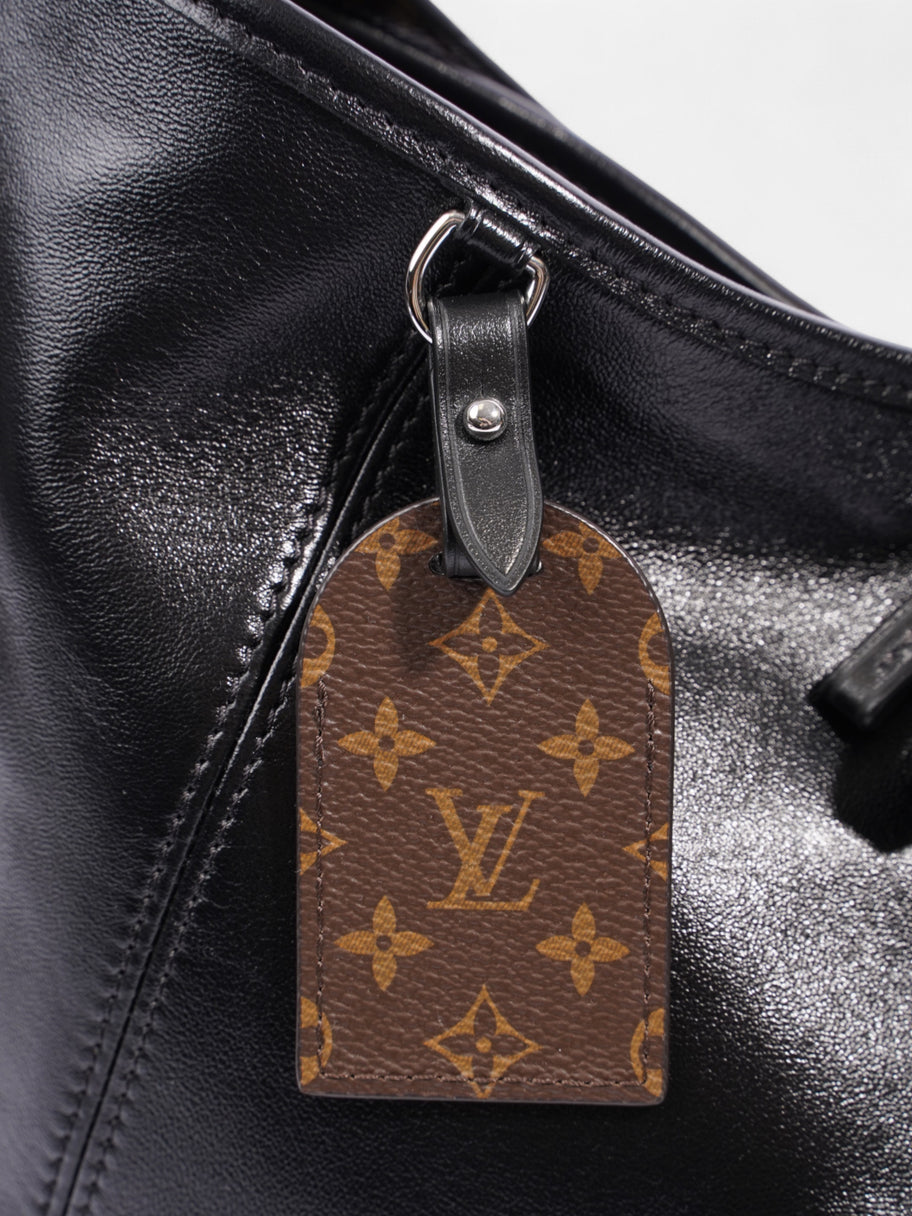 Louis Vuitton CarryAll Vibe Black / Monogram Leather MM Image 7