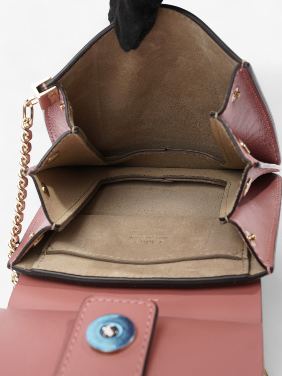 Chloe Faye Bracelet Bag Dusty Pink Leather Mini Image 9
