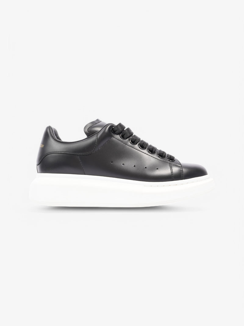  Alexander McQueen Oversized Sneakers Black Leather EU 37.5 UK 4.5