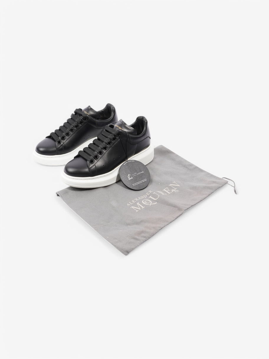 Alexander McQueen Oversized Sneakers Black Leather EU 37.5 UK 4.5 Image 10