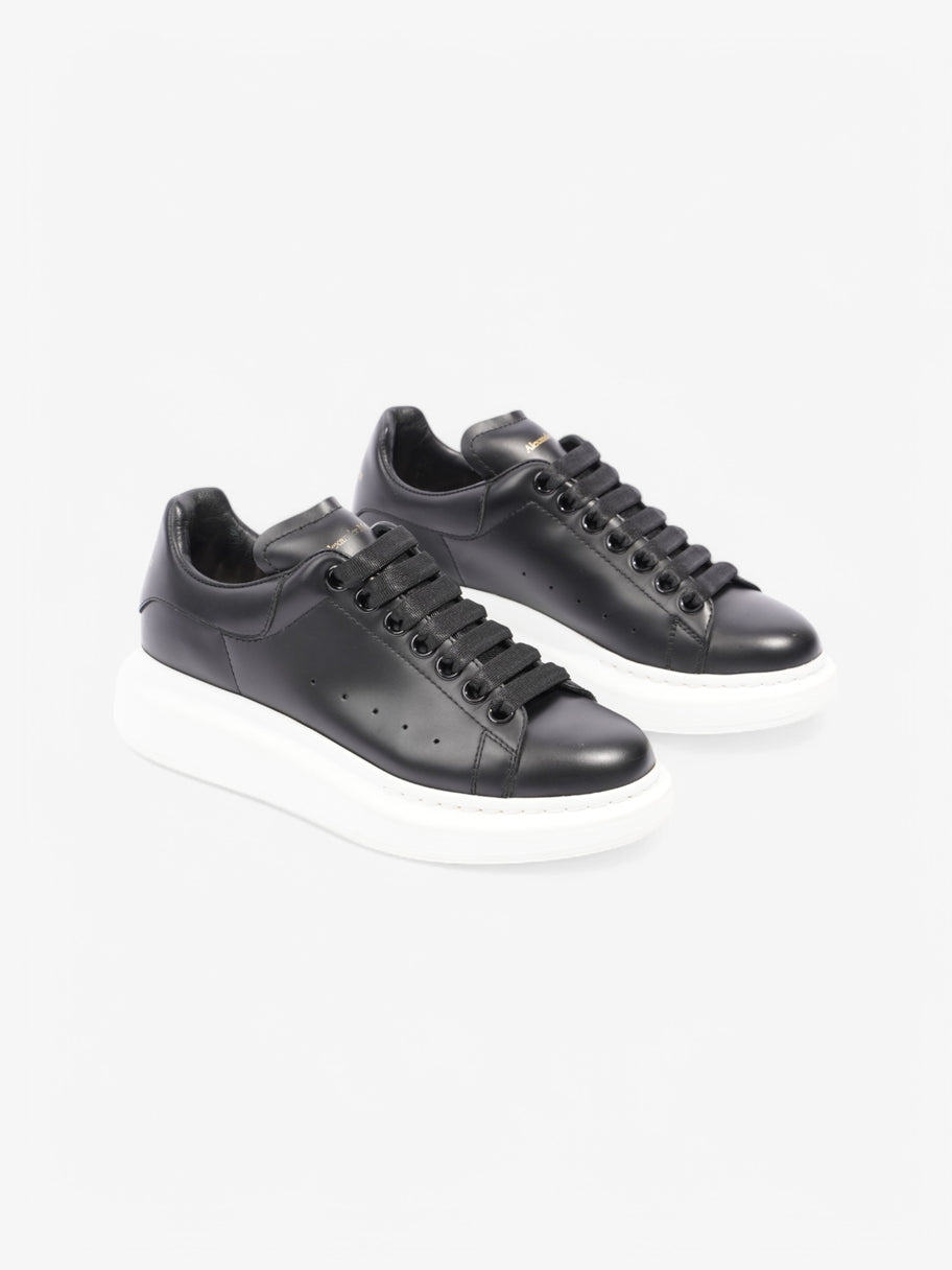 Alexander McQueen Oversized Sneakers Black Leather EU 37.5 UK 4.5 Image 2