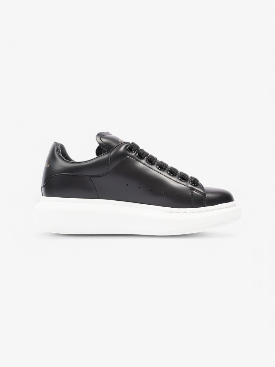 Alexander McQueen Oversized Sneakers Black Leather EU 37.5 UK 4.5 Image 4
