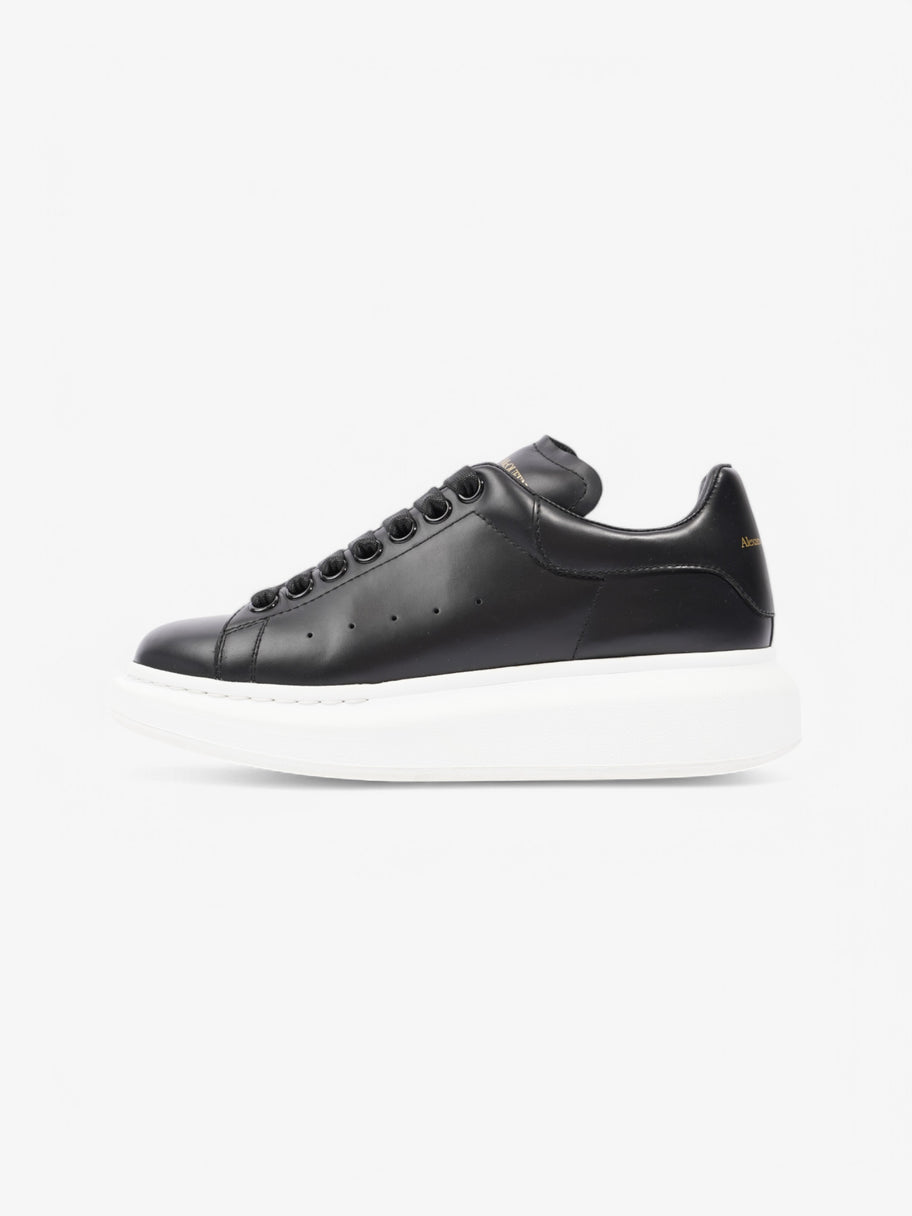 Alexander McQueen Oversized Sneakers Black Leather EU 37.5 UK 4.5 Image 5