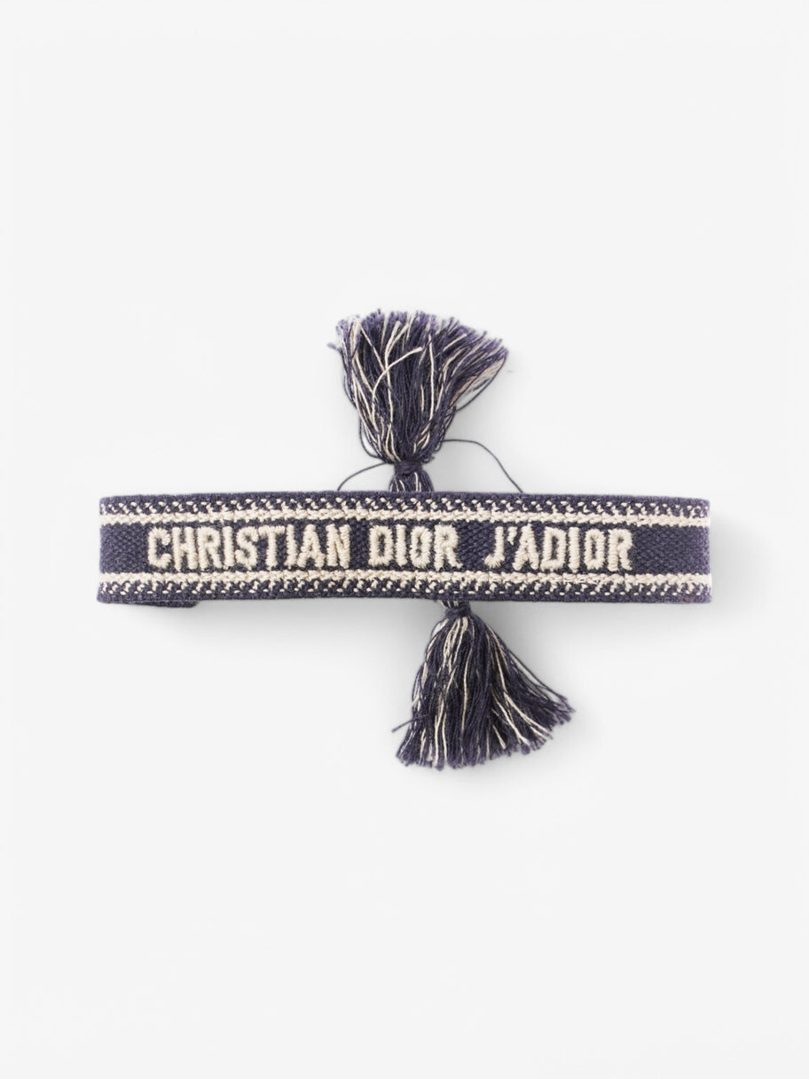 Christian Dior Bracelet Set Navy / Cream Canvas Image 2