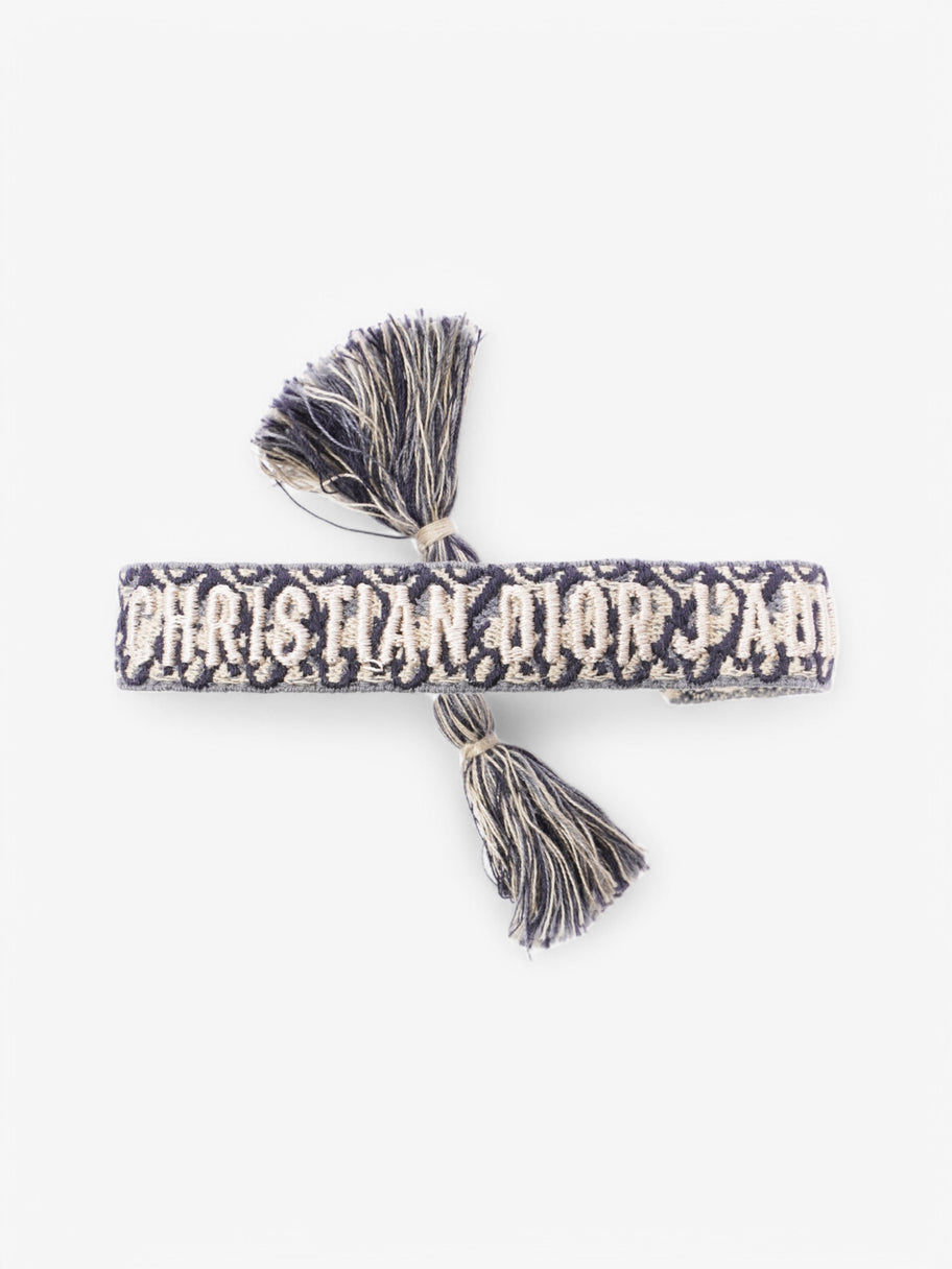 Christian Dior Bracelet Set Navy / Cream Canvas Image 3