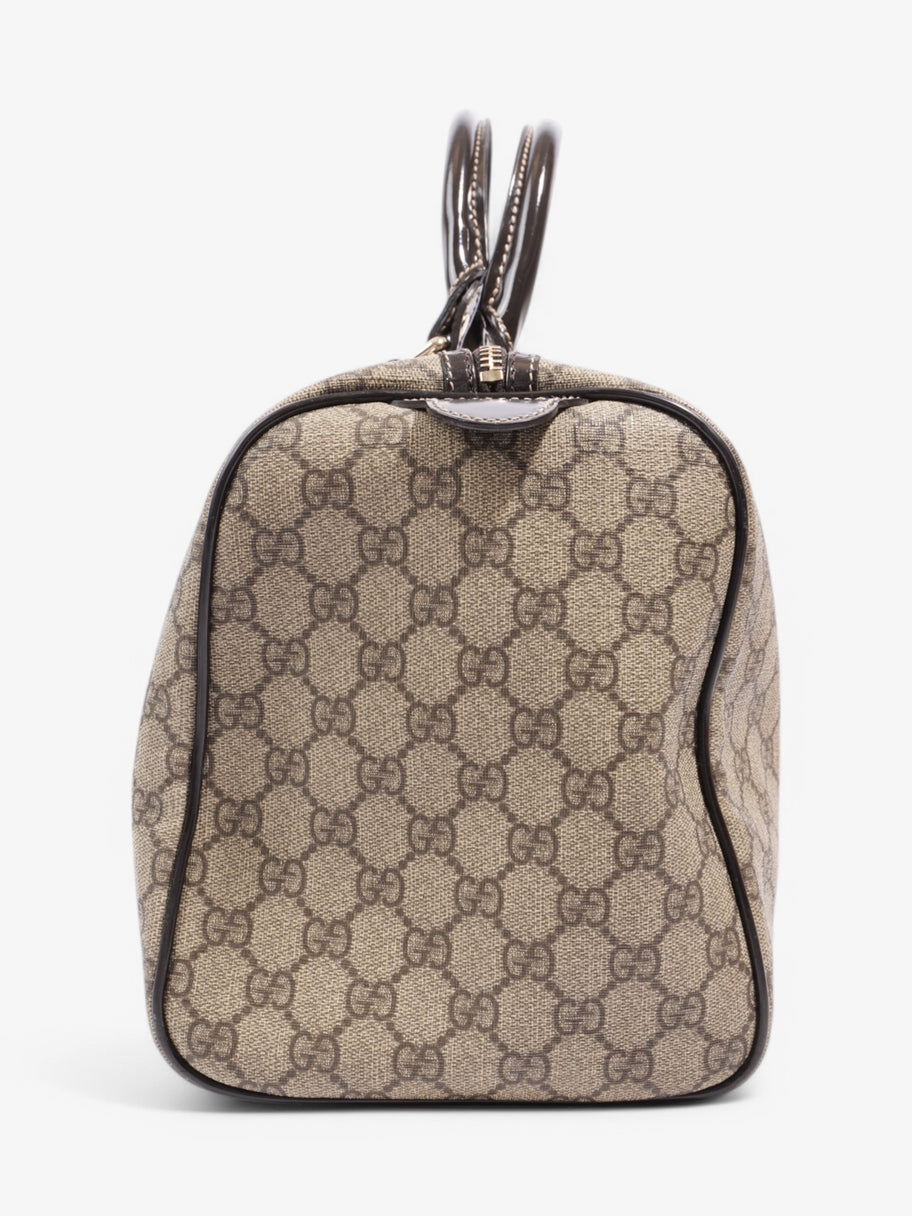 Gucci Boston Bag Supreme / Brown Coated Canvas Image 3