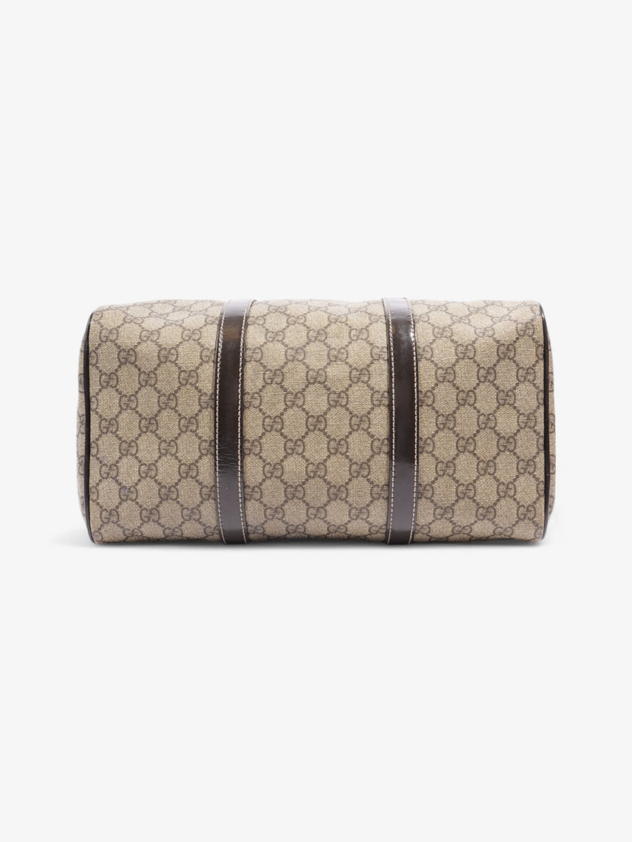 Gucci Boston Bag Supreme / Brown Coated Canvas Image 6