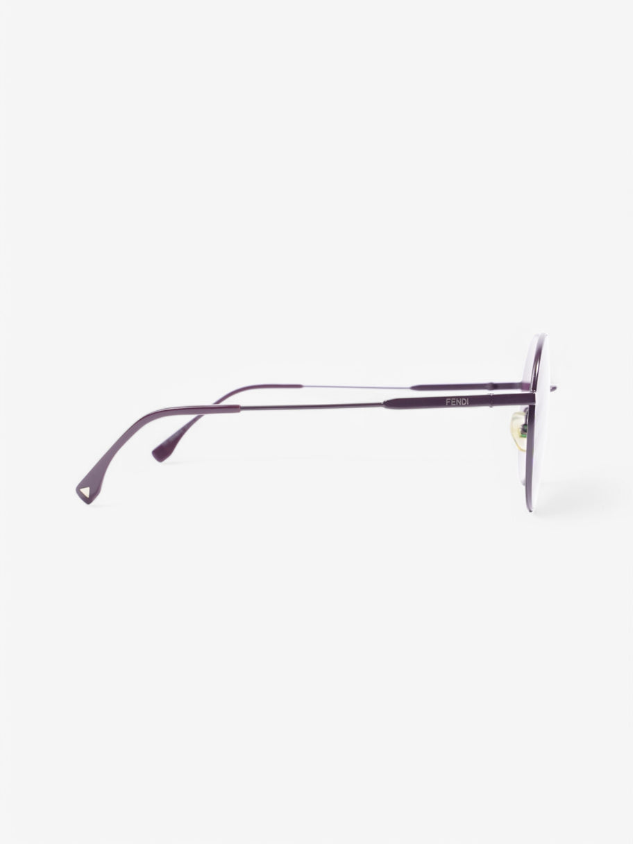 Fendi Waves Sunglasses Purple Base Metal Image 4