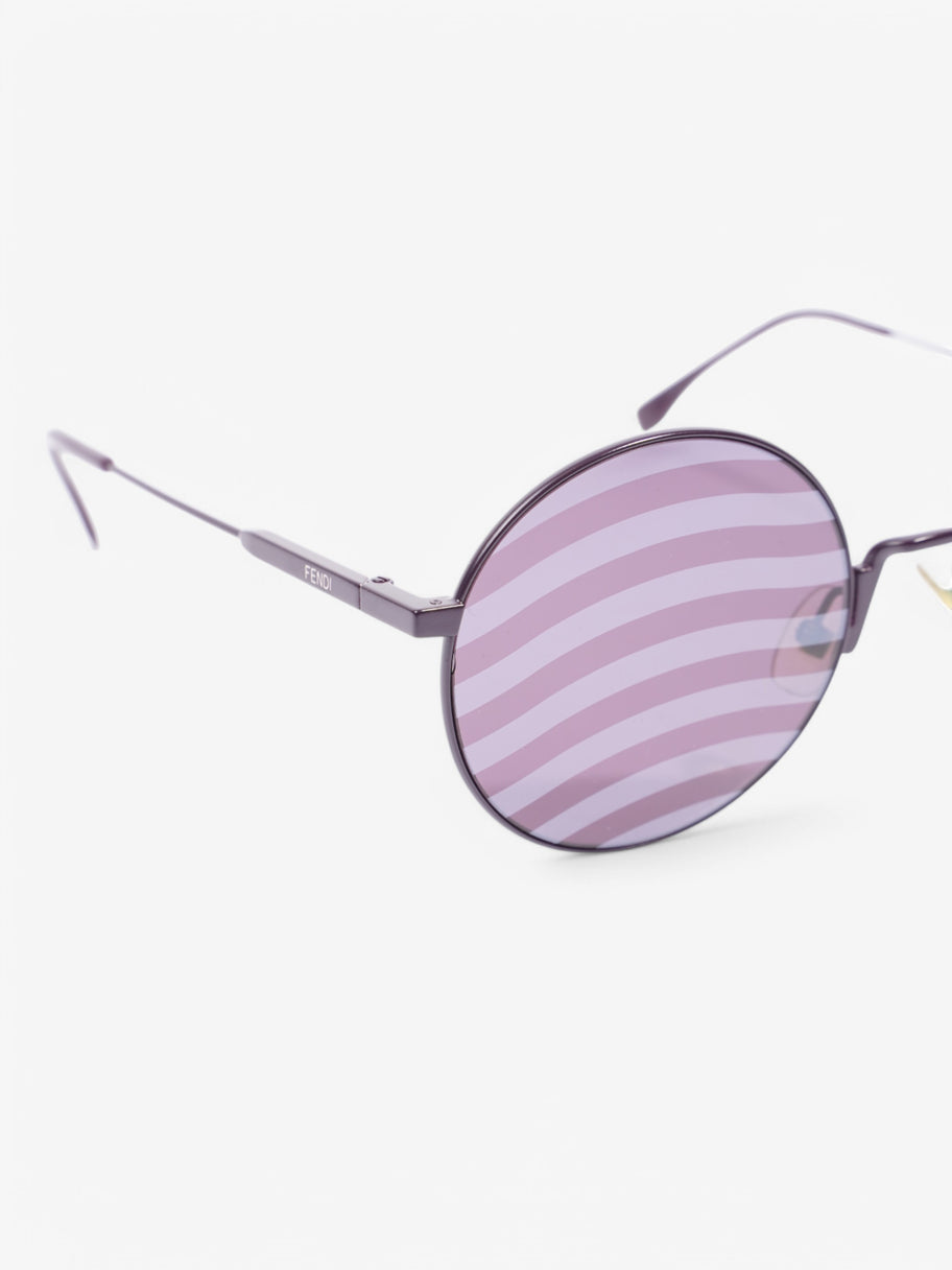 Fendi Waves Sunglasses Purple Base Metal Image 5