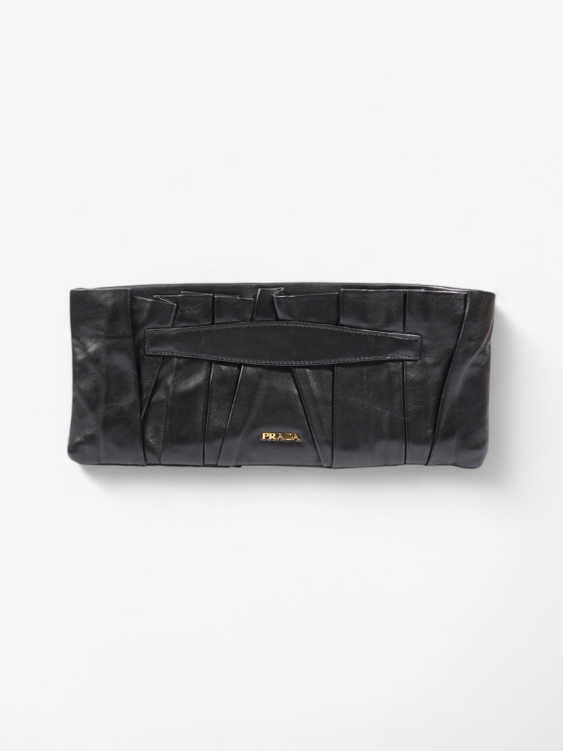  Prada Clutch Black Leather