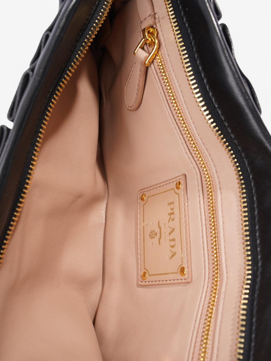 Prada Clutch Black Leather Image 6