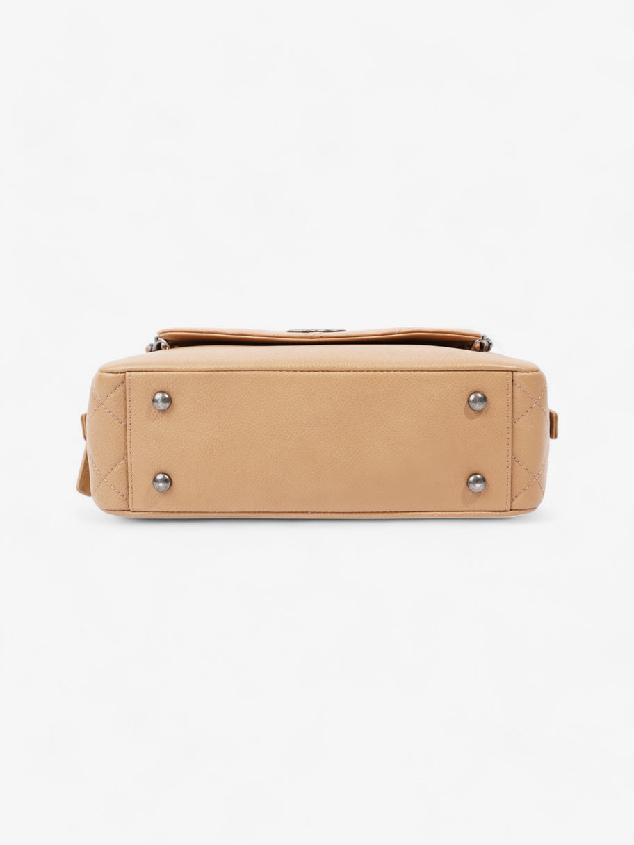 Chanel Coco Break Camera Bag Beige Caviar Leather Image 6