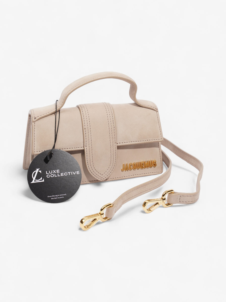 Jacquemus Le Bambino Beige Suede Image 9