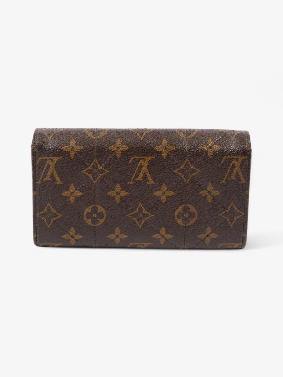 Louis Vuitton Sarah Wallet Monogram / Gold Coated Canvas Image 2