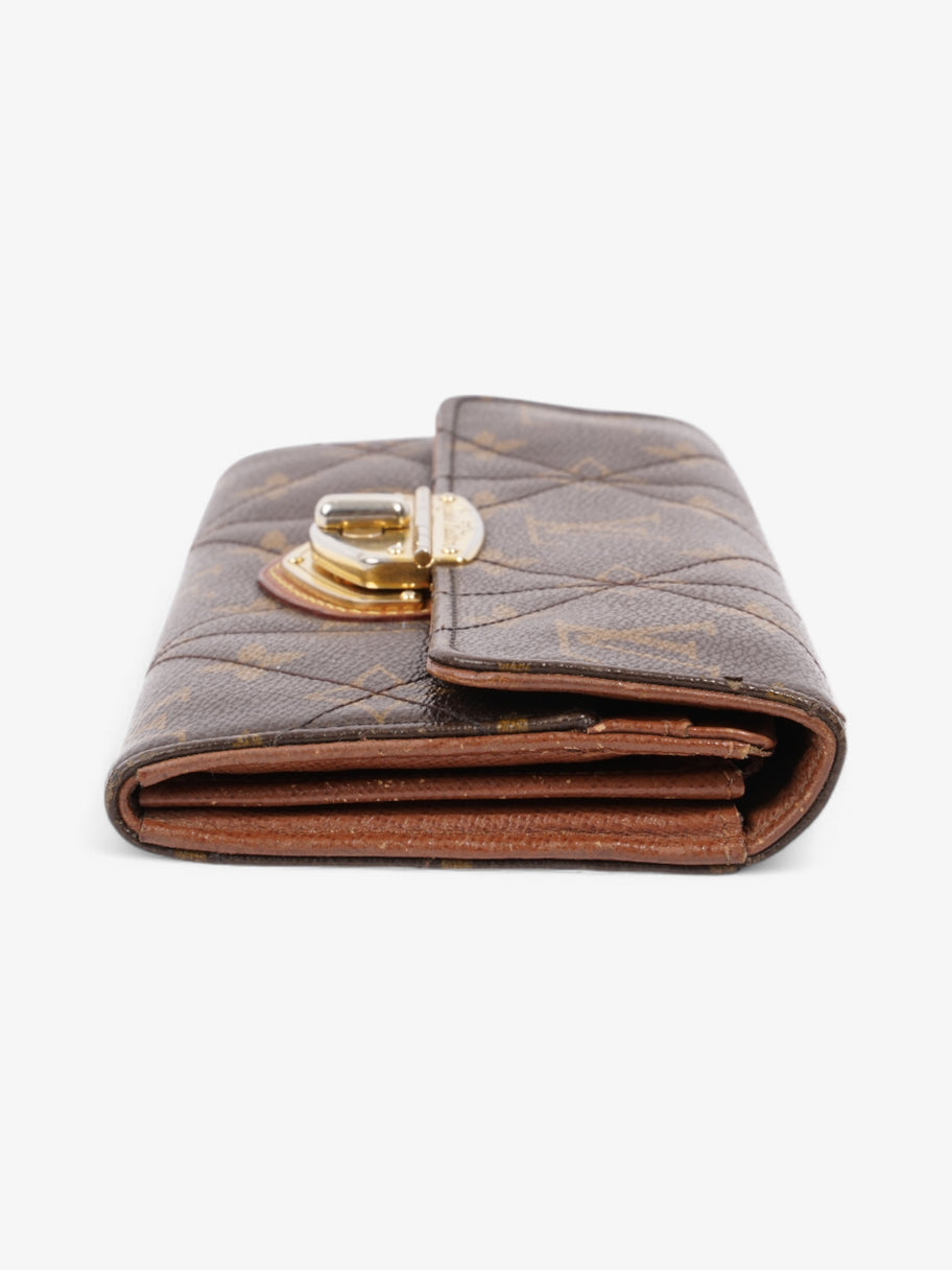 Louis Vuitton Sarah Wallet Monogram / Gold Coated Canvas Image 3