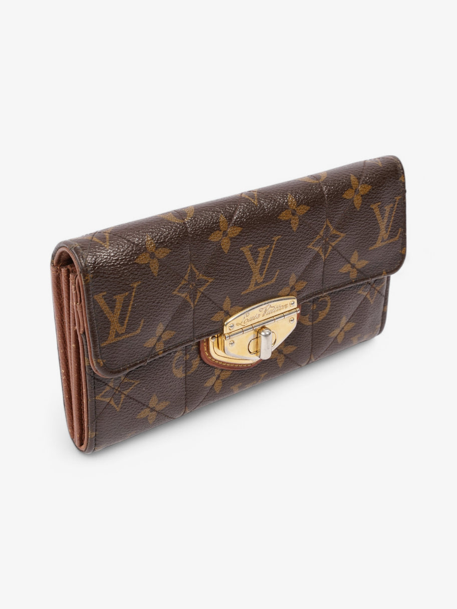 Louis Vuitton Sarah Wallet Monogram / Gold Coated Canvas Image 6