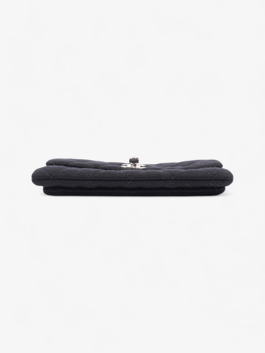 Chanel CC Flap Bag Black Cotton Mini Image 6