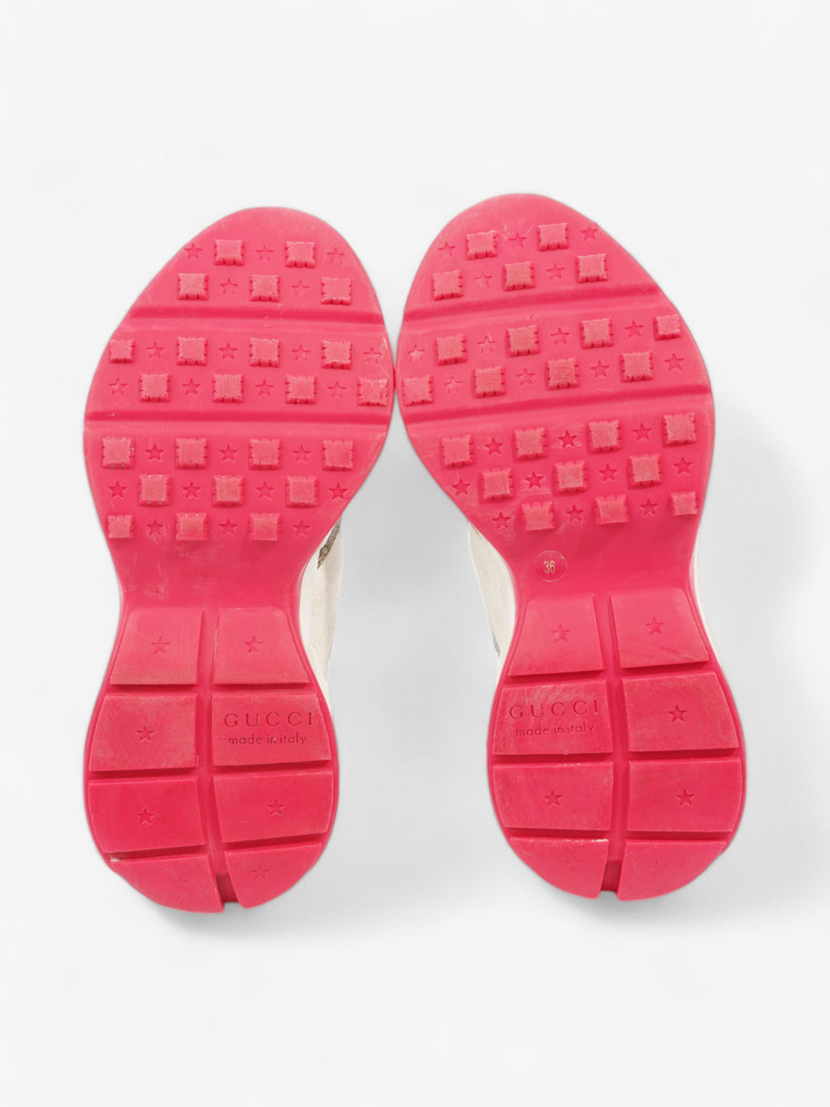 Gucci Rhyton Navy / Beige  / White Canvas EU 36 UK 3 Image 7