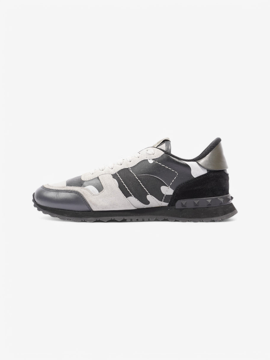 Valentino Rockrunner Sneakers Grey / Black / Silver Suede EU 42 UK 8 Image 3